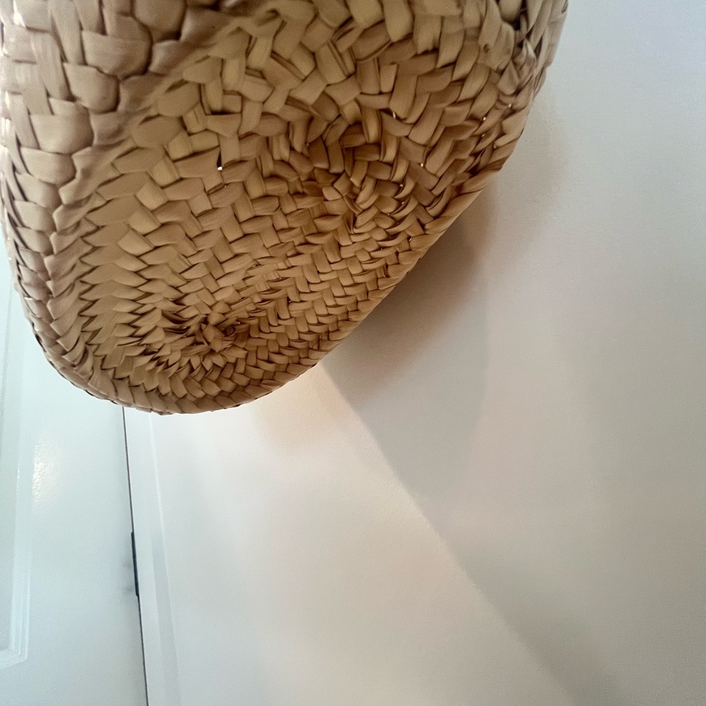 CELINE TEEN CLASSIC PANIER IN PALM LEAVES AND CALFSKIN - Picture 13 of 15